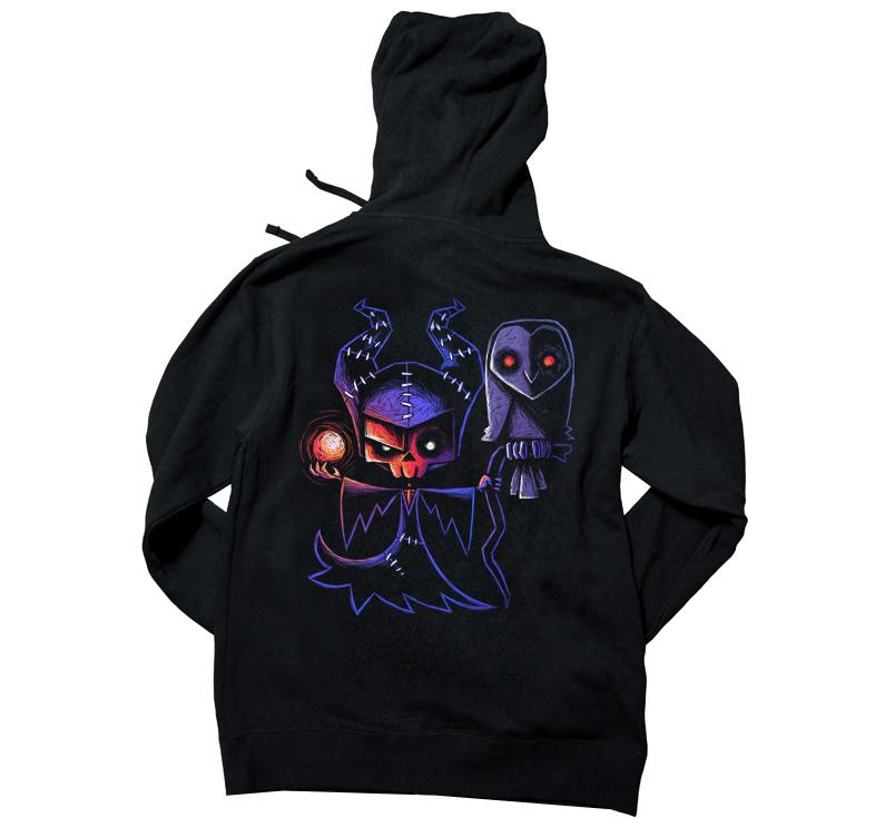 Akumu Ink Malicious Intent Unisex FLEECE Hoodie, long sleeve, Akumu ink, goth, emo