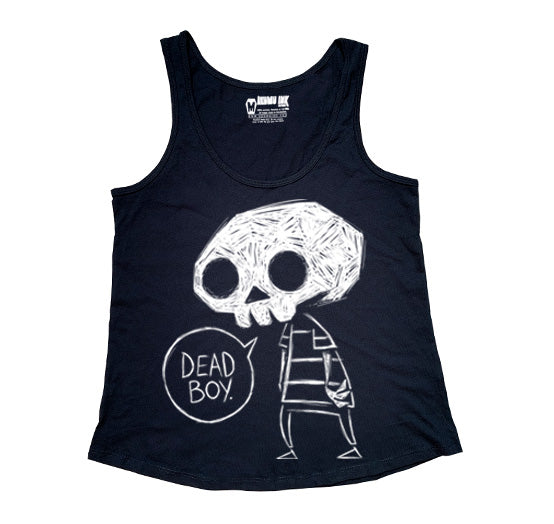 Dead Boy Women Tanktop, Men Shirts, Akumu ink, goth, emo