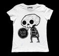 Dead Boy Women White Tshirt, Women Shirts, Akumu ink, goth, emo