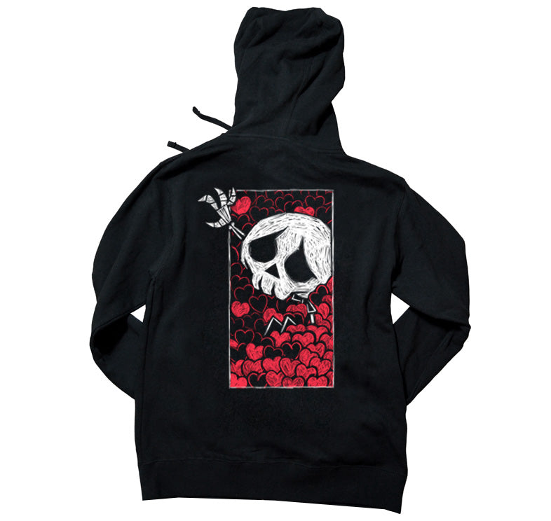 Akumu Ink Smothered Unisex FLEECE Hoodie, long sleeve, Akumu ink, goth, emo