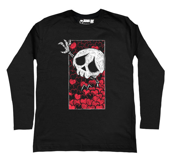 Smothered Men Long Sleeve Tshirt, Men Shirts, Akumu ink, goth, emo