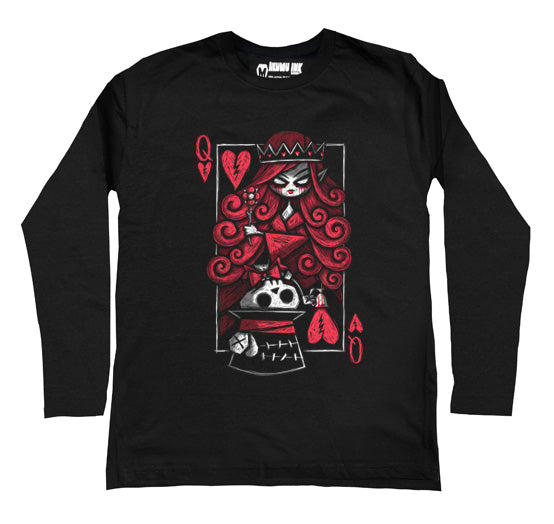 The Upside Down: Hatter Men Long Sleeve Tshirt, Men Shirts, Akumu ink, goth, emo