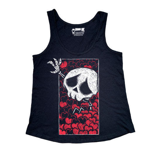 Smothered Women Tanktop, Women Shirts, Akumu ink, goth, emo