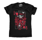 Akumu Ink The Upside Down: Queen Women Tshirt, Women Shirts, Akumu ink, goth, emo