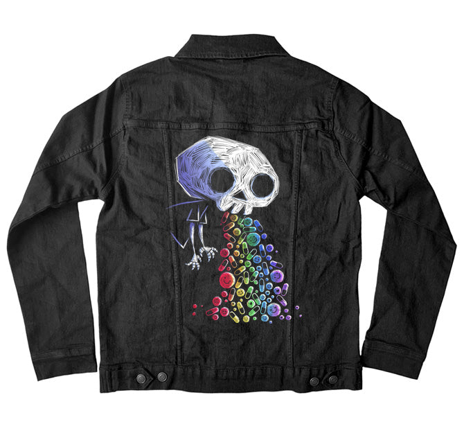 Akumu Ink long sleeve, goth long sleeve, skull long sleeve, 