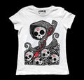 Akumu Ink Women Shirts, goth Women Shirts, skull Women Shirts, 