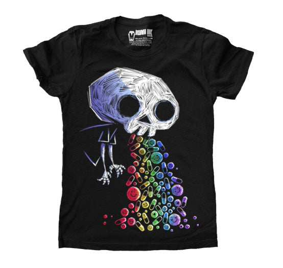 Akumu Ink Women Shirts, goth Women Shirts, skull Women Shirts, 