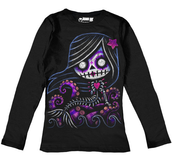 Akumu Ink Women Shirts, goth Women Shirts, skull Women Shirts, 