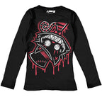 Akumu Ink Women Shirts, goth Women Shirts, skull Women Shirts, 
