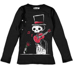 Akumu Ink Women Shirts, goth Women Shirts, skull Women Shirts, 