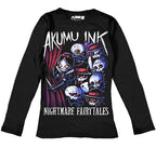 Akumu Ink Women Shirts, goth Women Shirts, skull Women Shirts, 