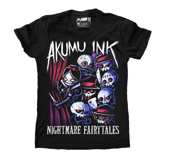 Akumu Ink Women Shirts, goth Women Shirts, skull Women Shirts, 