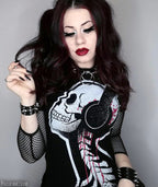 Akumu Ink Women Shirts, goth Women Shirts, skull Women Shirts, 