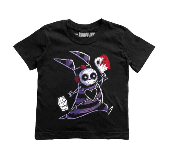 Harvest Hare Kids Tee, tshirt, Akumu ink, goth, emo