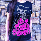 Akumu Ink Women Shirts, goth Women Shirts, skull Women Shirts, 