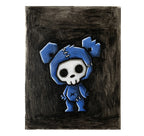 Akumu Ink art, goth art, skull art, 