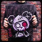 Akumu Ink art, goth art, skull art, 