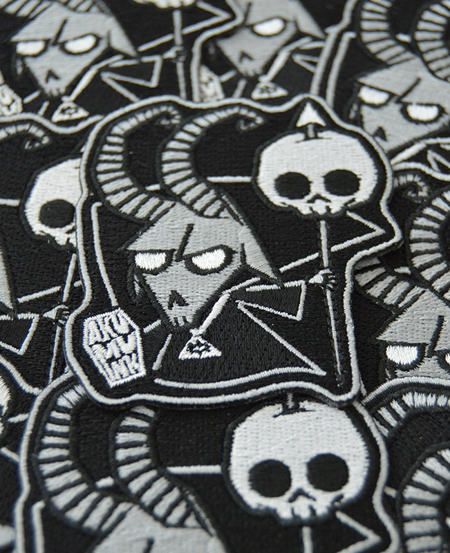 Akumu Ink Baphomet Patch, Accessories, Akumu ink, goth, emo