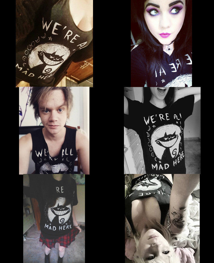 Akumu Ink goth Women Shirts, skull Women Shirts, 