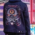 Akumu Ink long sleeve, goth long sleeve, skull long sleeve, 
