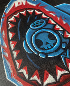 Forgotten Soul 8.5"x11" Painted Canvas, art, Akumu ink, goth, emo